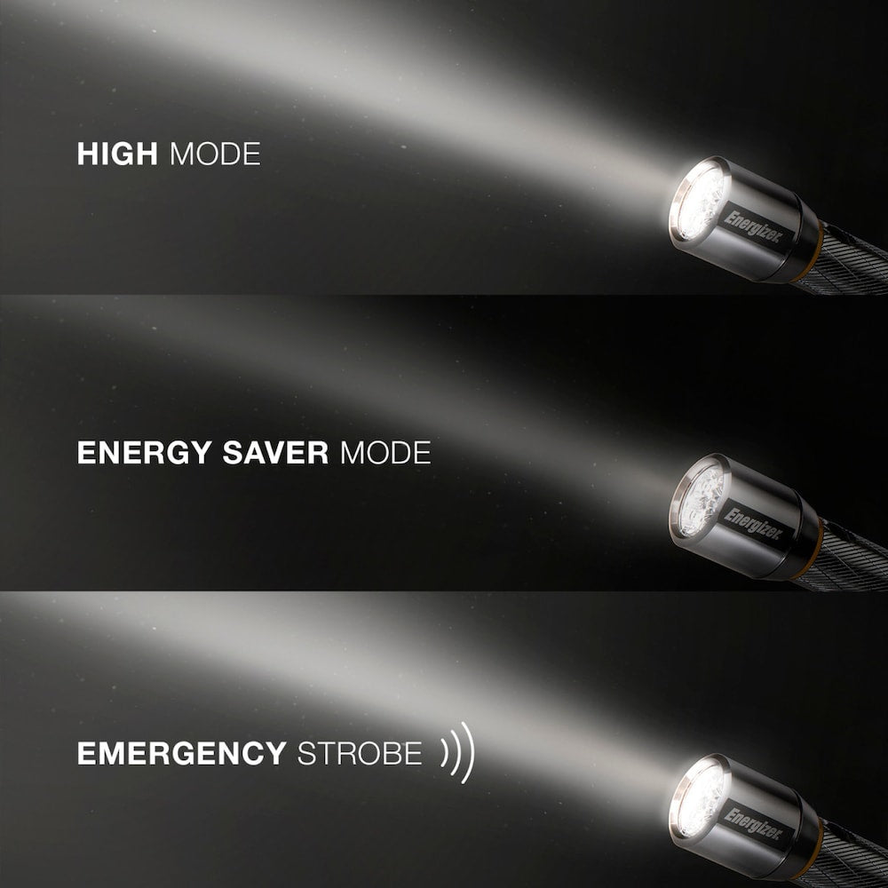 Lampe de poche Energizer Vision HD Performance en métal avec mise au point numérique