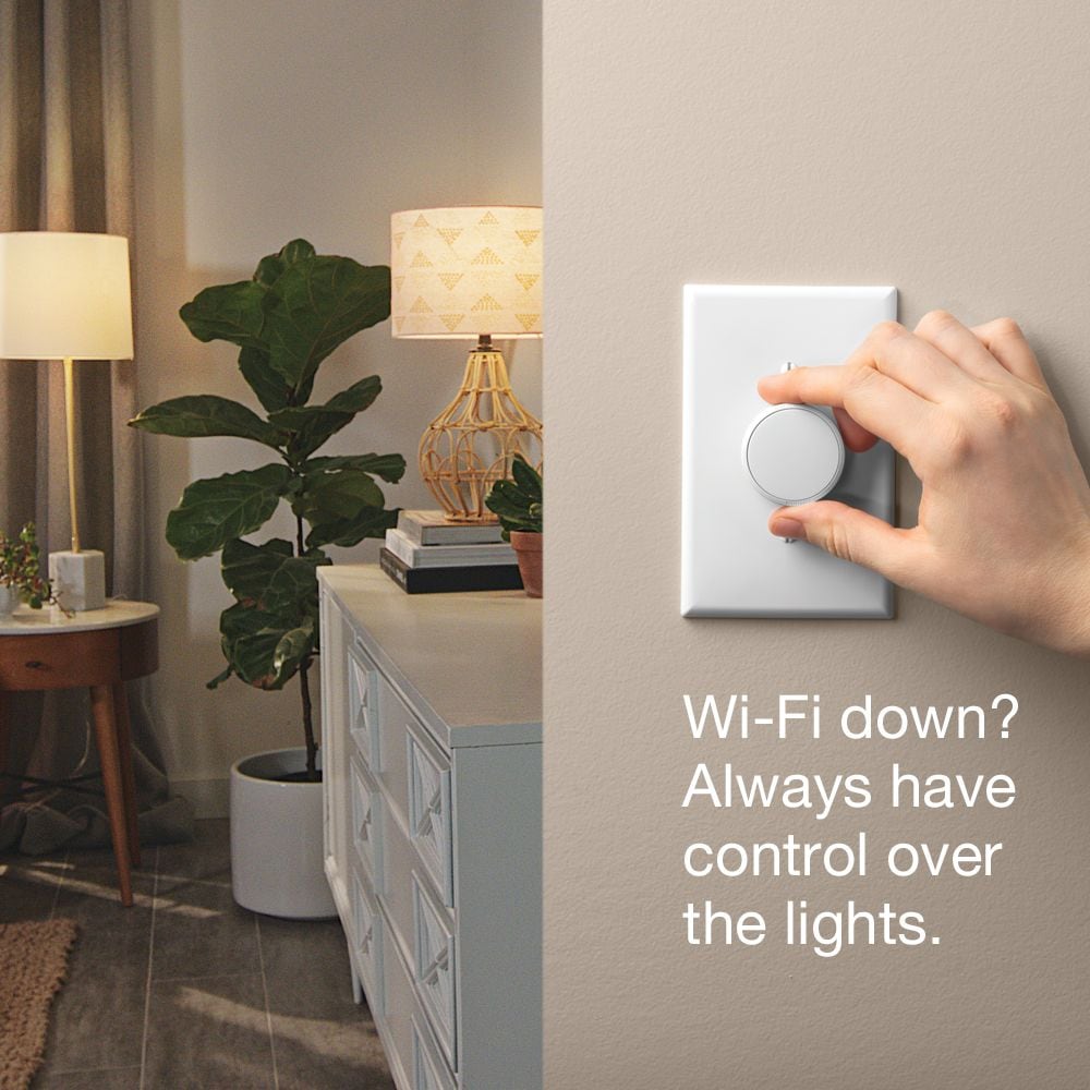 Interrupteur variateur d'intensité Aurora Smart Bulb pour ampoules intelligentes Philips Hue en blanc