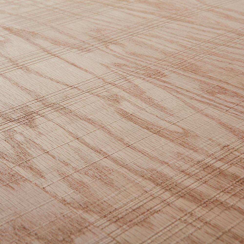 1/4in. X 2ft. X 4ft. Rough Sawn Red Oak Plywood
