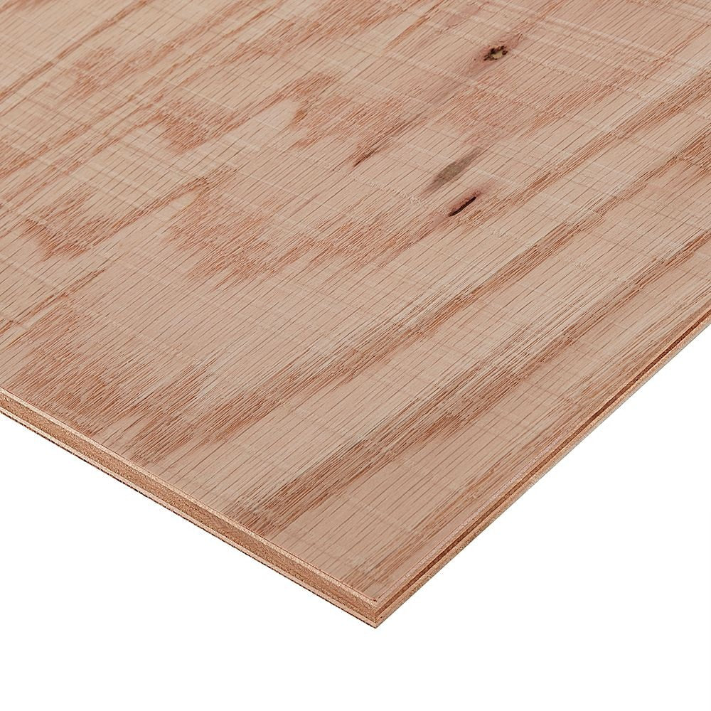 3/4in. X 2ft. X 4ft. Rough Sawn Red Oak Plywood