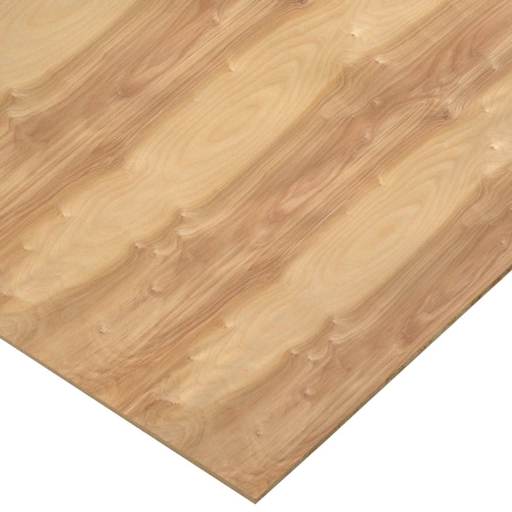 1/4in. X 2ft. X 4ft. Birch Plywood