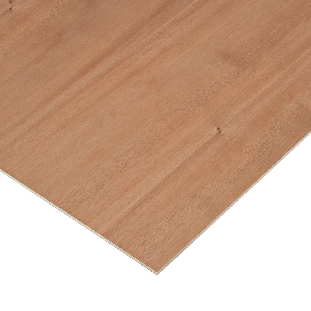 1/4in. X 2ft. X 4ft. Mahogany Plywood