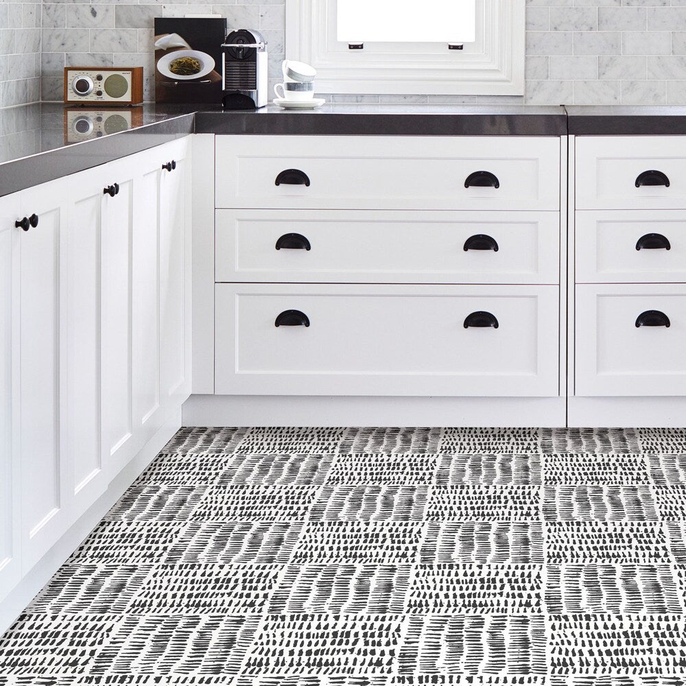 Lot de 20 carreaux de sol adhésifs Noleby