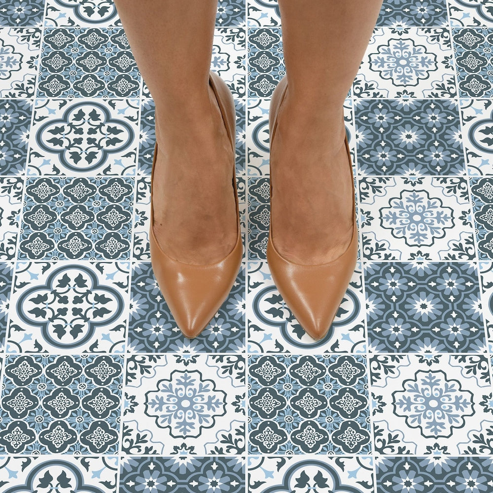Carreaux de sol autocollants Myriad de 12 po x 12 po (20 pi2/caisse)