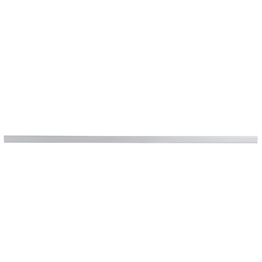 Edson 2.75-inch W x 96-inch H x 0.5-inch D Crown Moulding for Shaker Style Assembled Kitchen Cabinet in Solid White (SCRM96P)