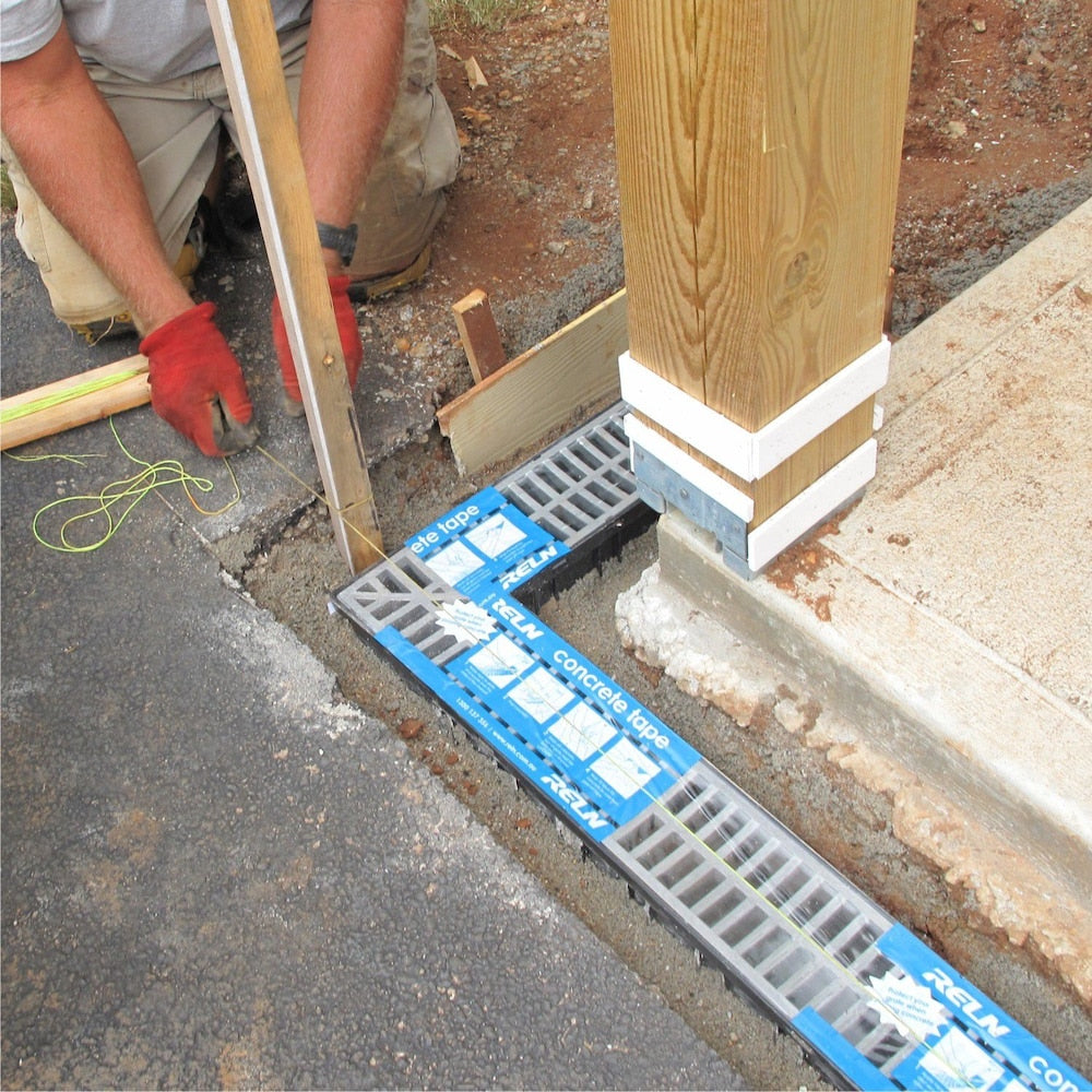 Ruban d'installation de drain de canal de 30 pieds