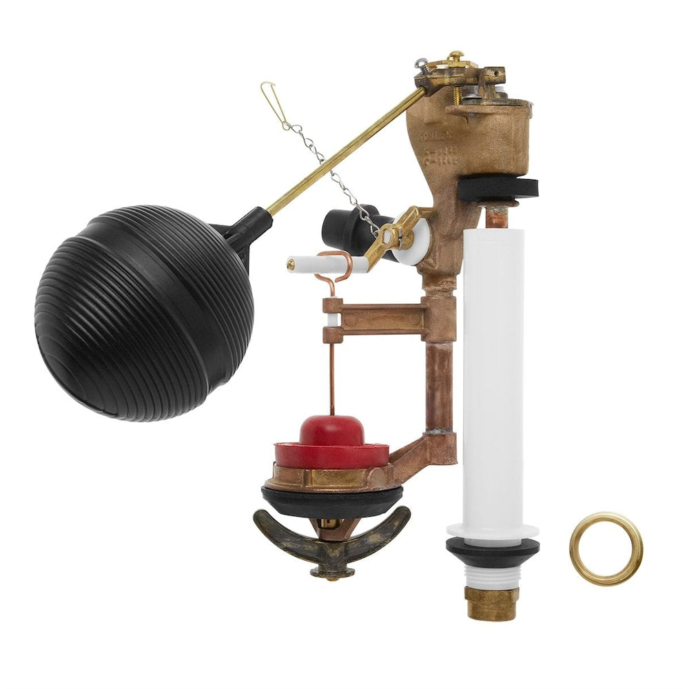 Kit de robinet de remplissage et de chasse d'eau pour toilettes