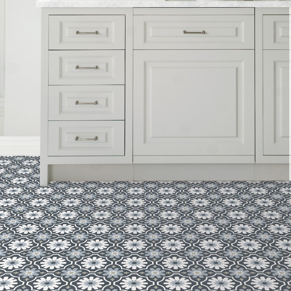 Lot de 20 carreaux de sol adhésifs Sevilla