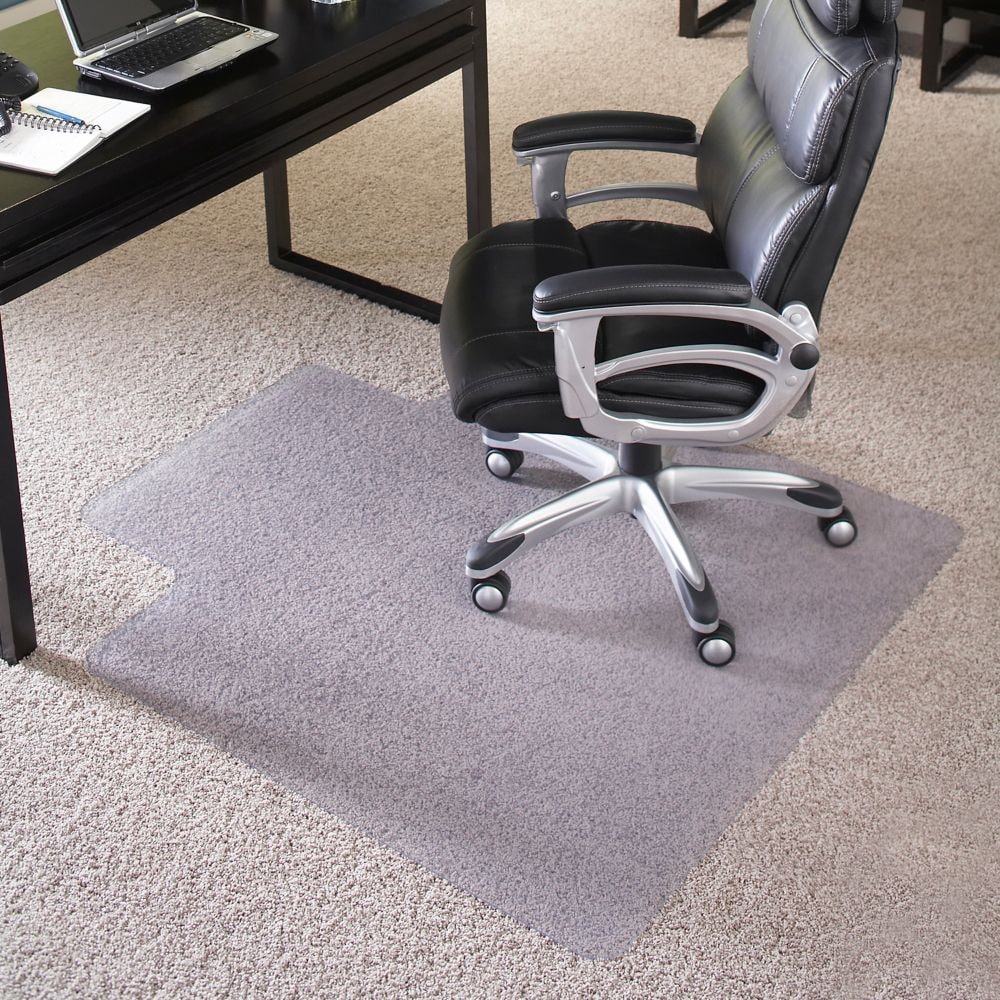 36-inch x 48-inch Big & Tall Clear Chair Mat