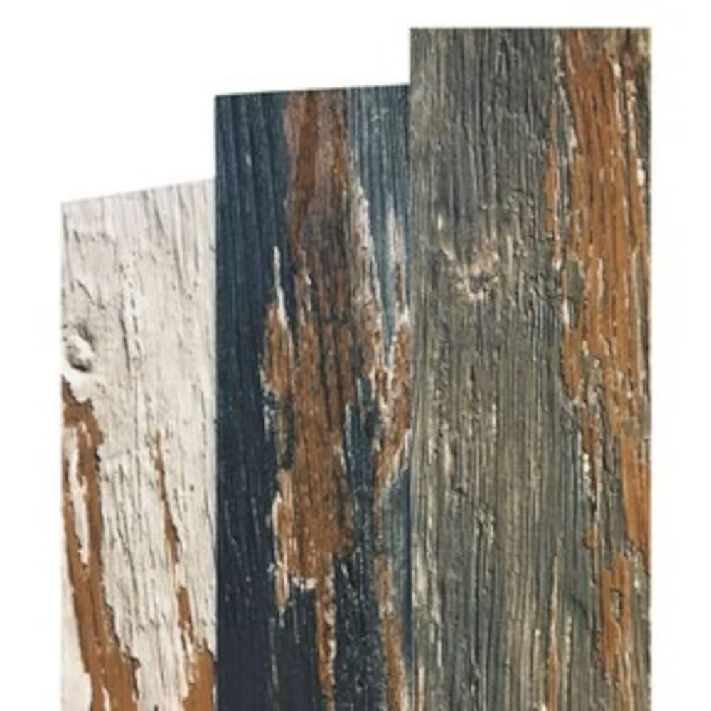 COLORS Floor-Wall Old Navy Ocean Aged 6-inch x 36-inch Painted Style Lux Vinyl Plank (30 sq. ft./ case)