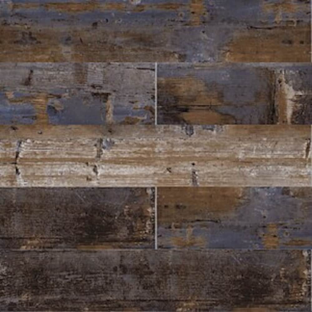COLORS Floor and Wall Samba Aged 6-inch x 36-inch Painted Style Luxury Vinyl Plank (30 sq.ft. / Case)