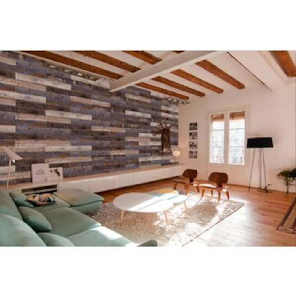COLORS Floor and Wall Samba Aged 6-inch x 36-inch Painted Style Luxury Vinyl Plank (30 sq.ft. / Case)