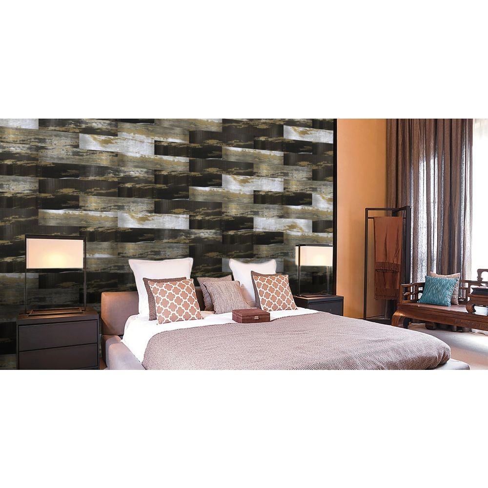 COLORS Floor-Wall Old Desert Bronze Aged 6-inch x 36-inch Painted Style Vinyl Plank (30 sq. ft./ case)
