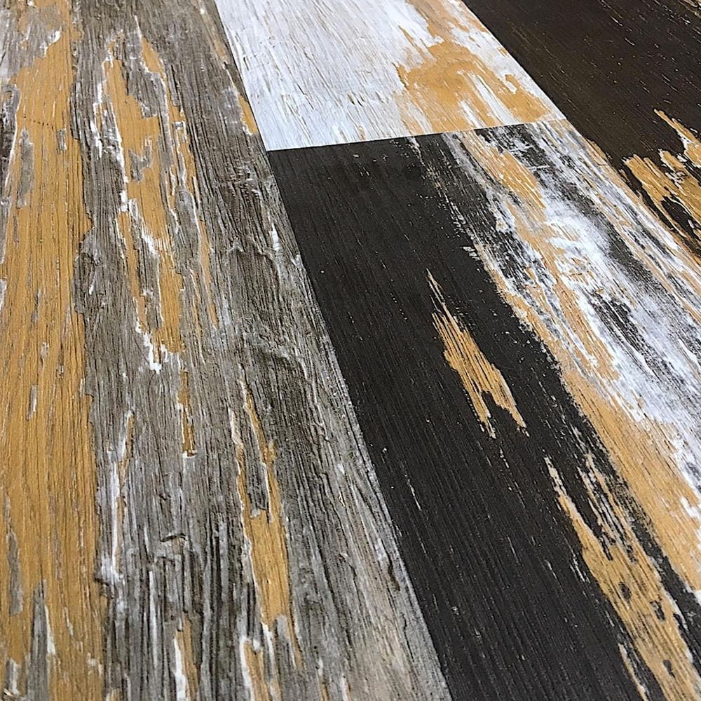 COLORS Floor-Wall Old Desert Bronze Aged 6-inch x 36-inch Painted Style Vinyl Plank (30 sq. ft./ case)