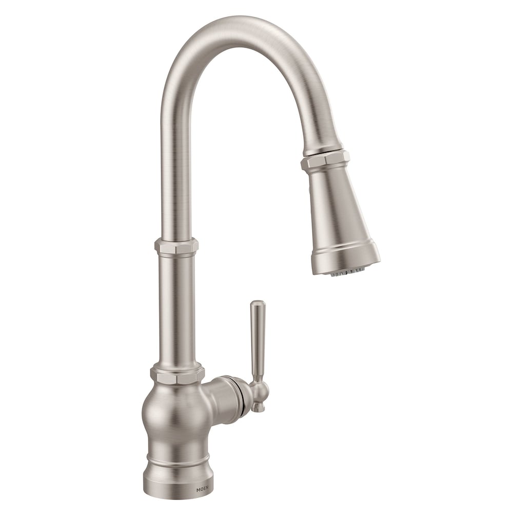 Paterson Single-Handle Pulldown Bar Faucet  In Spot Resist Stainless