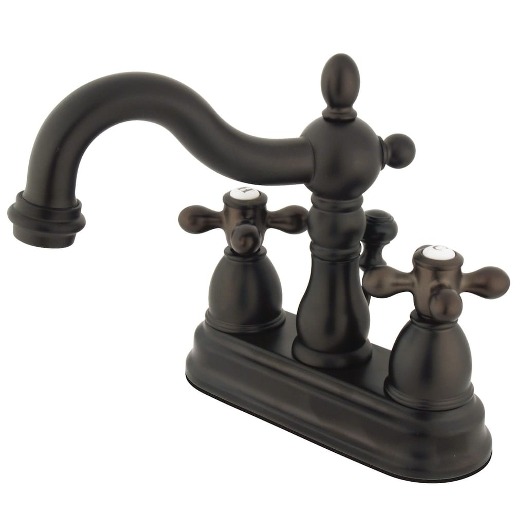 Granby 4 in. Centerset 2-Handle High-Arc Bathroom Faucet in Oil Rubbed Bronze