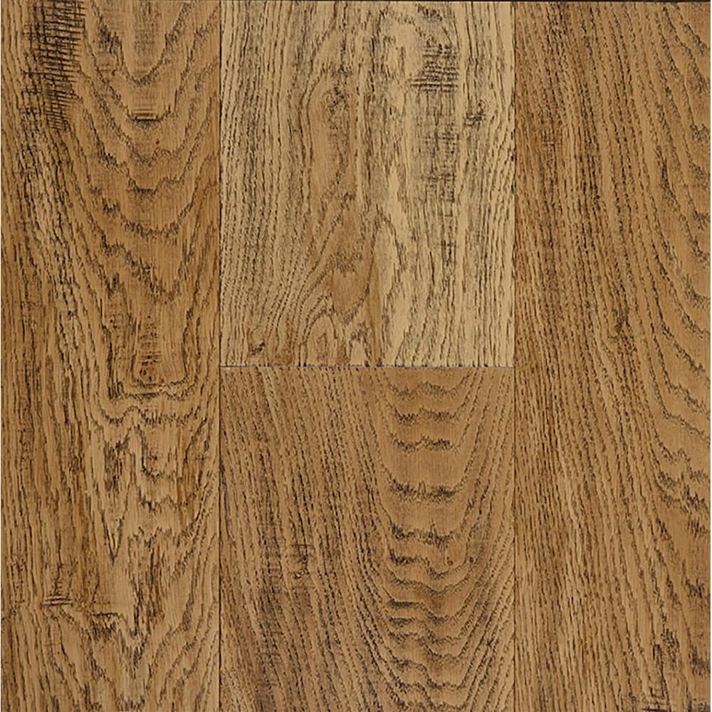Aged Bourbon 0.31-inch x 7.48-inch x Varying Length Wide Waterproof Hardwood Flooring (17.47 sq. ft. / case)