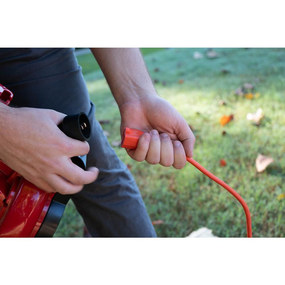 100 ft. 16/3 SJTW 10 Amps Outdoor Extension Cord  in Orange