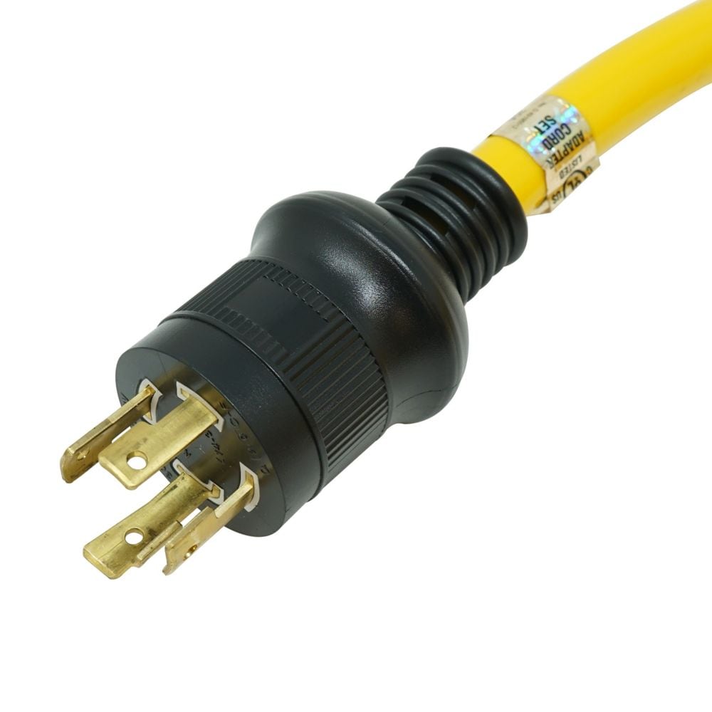 25 ft. 10/4 SJEOW 30 Amps Outdoor Extension Cord with Twist Lock