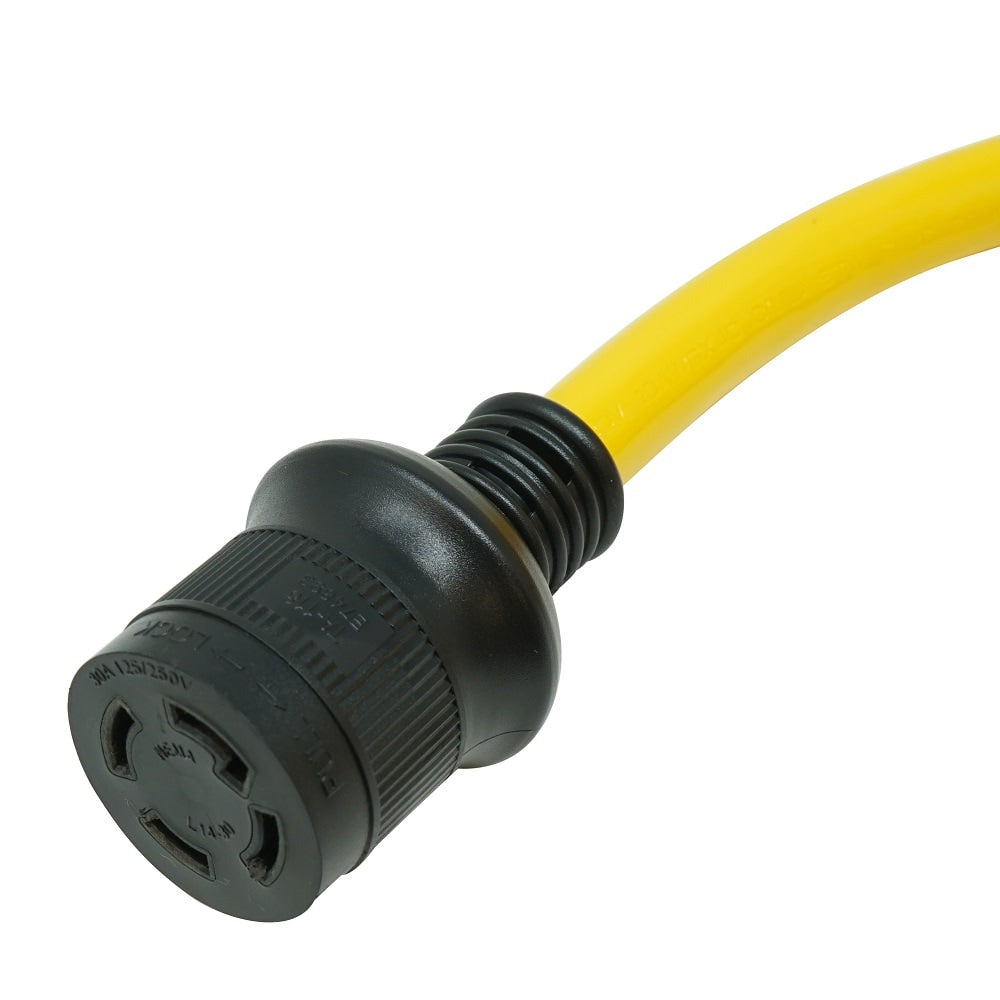 25 ft. 10/4 SJEOW 30 Amps Outdoor Extension Cord with Twist Lock