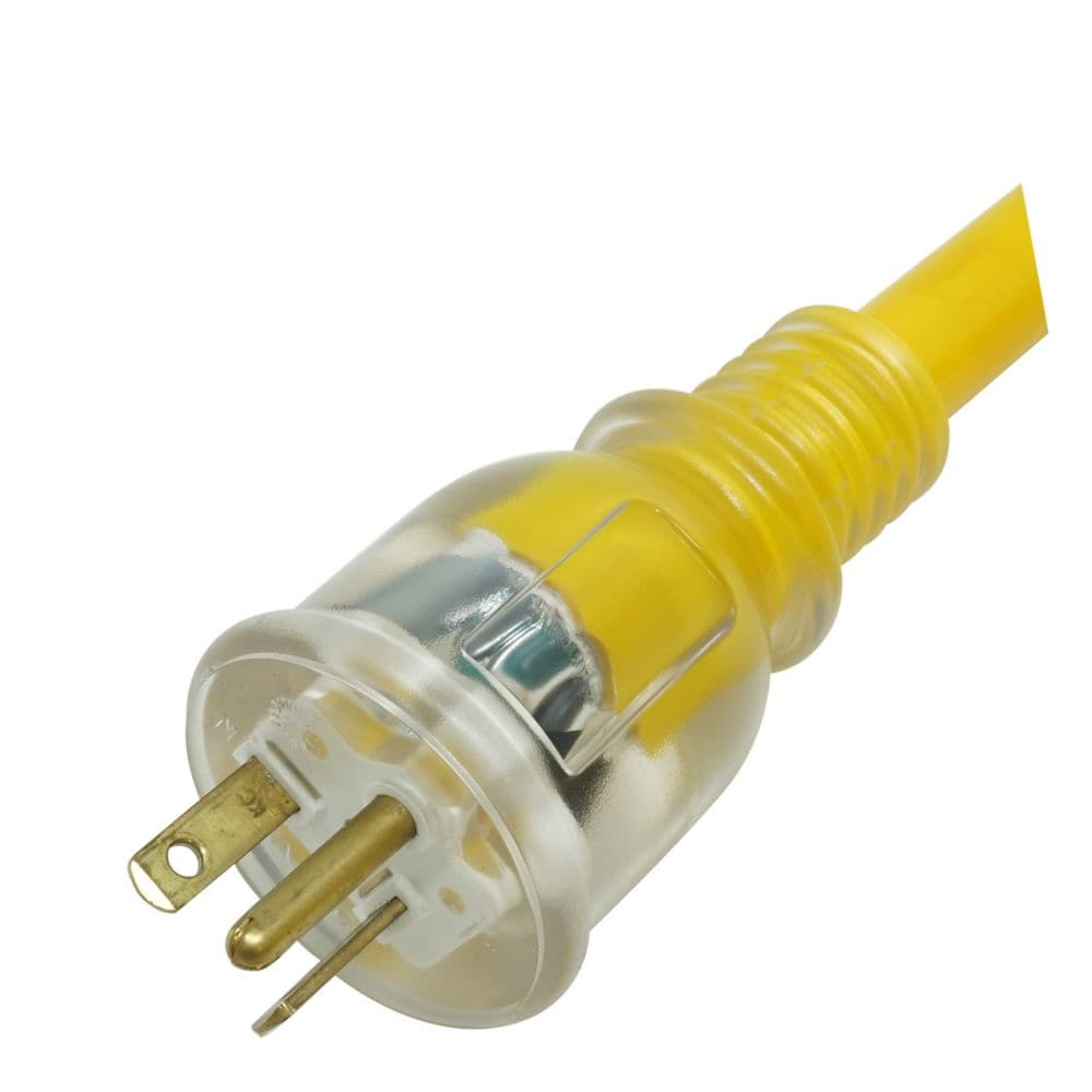 50 ft. 10/3 SJTW 20 Amps Outdoor Extension Cord with Lighted End