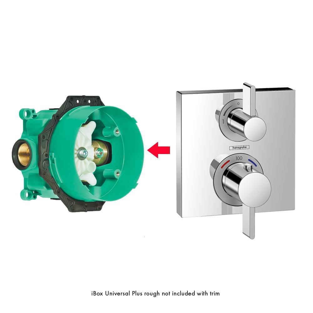 iBox Universal Plus Rough de 3/4 de pouce avec arrêt de service