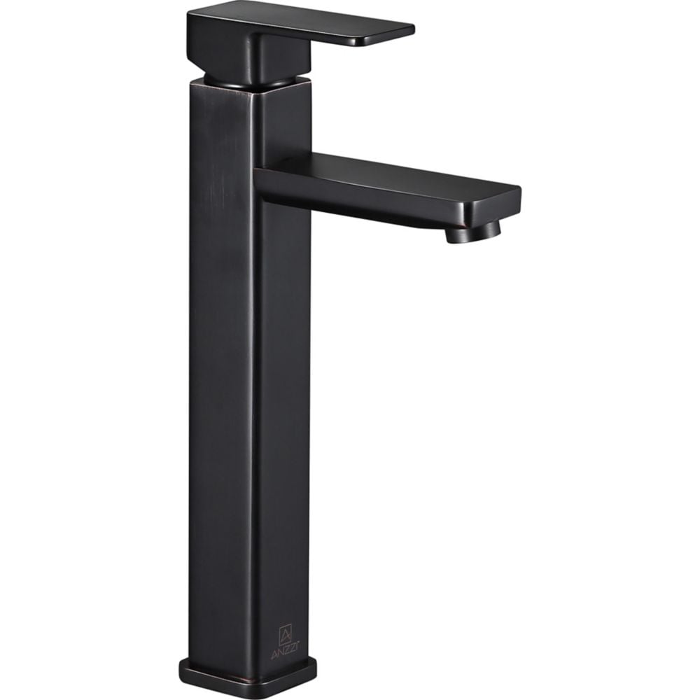 Nettuno Single Handle Vessel Sink Bathroom Faucet in Oil Rubbed Bronze