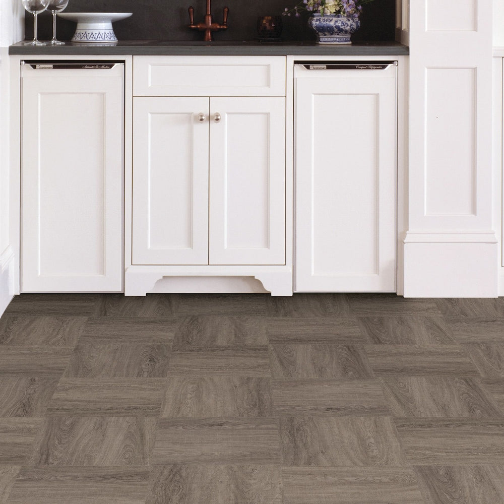 Carreaux de sol autocollants Bungalow 12 po x 12 po (20 pi2/boîte)