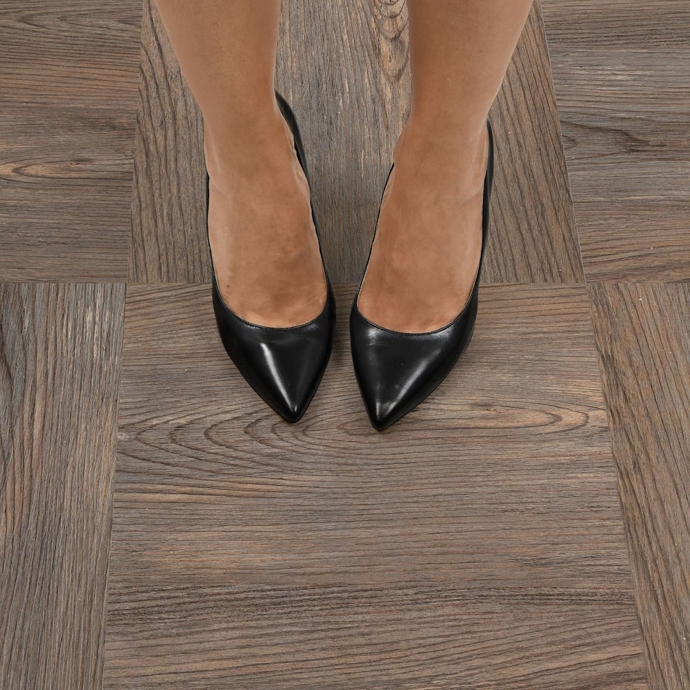 Lot de 20 carreaux de sol adhésifs Knotting Hill