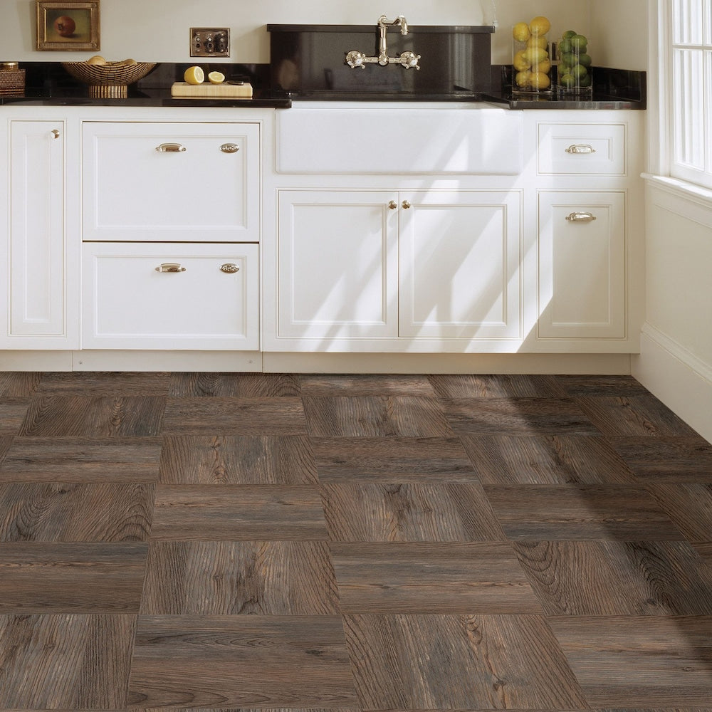 Lot de 20 carreaux de sol adhésifs Knotting Hill