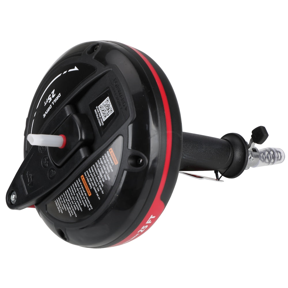 Tarière à tambour motorisée de 1/4 po x 25 pi