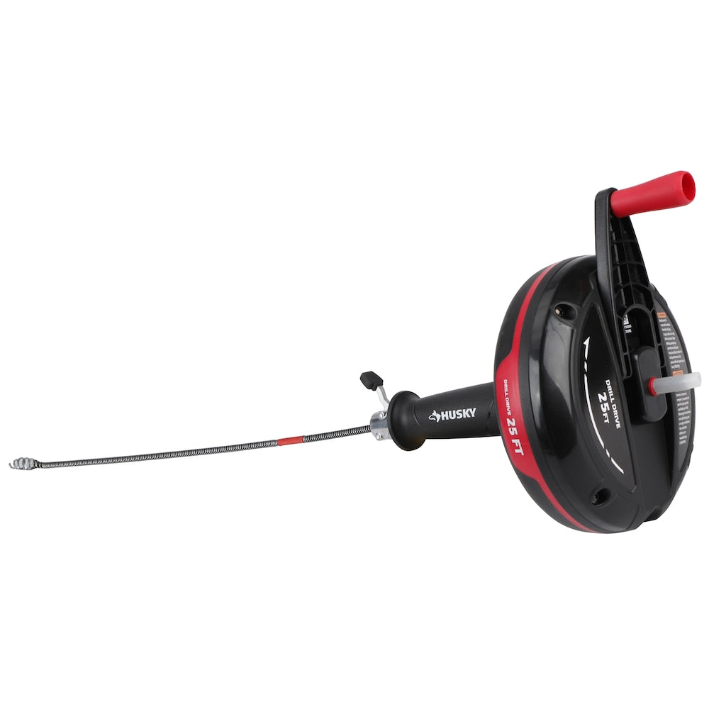 Tarière à tambour motorisée de 1/4 po x 25 pi