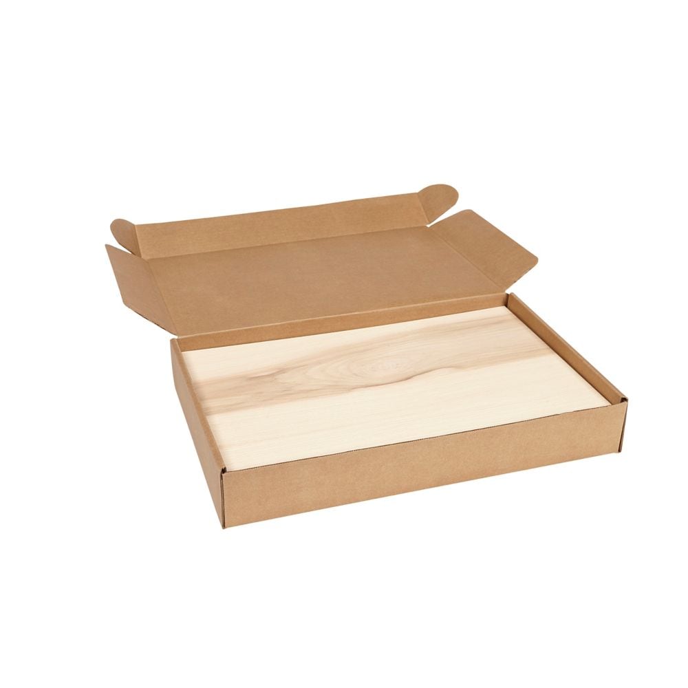 1/4 in. X 1 ft. X 1 ft. 7 in. Hickory Plywood (10-pack)