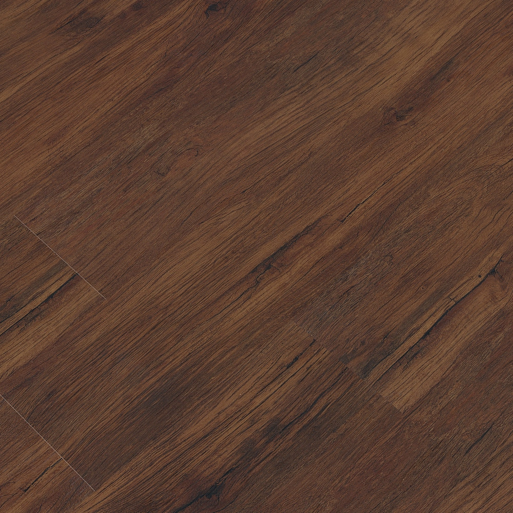 Plancher de vinyle de luxe Herritage Antique Mahogany 7,13 po x 48,03 po (19,02 pi2/boîte)