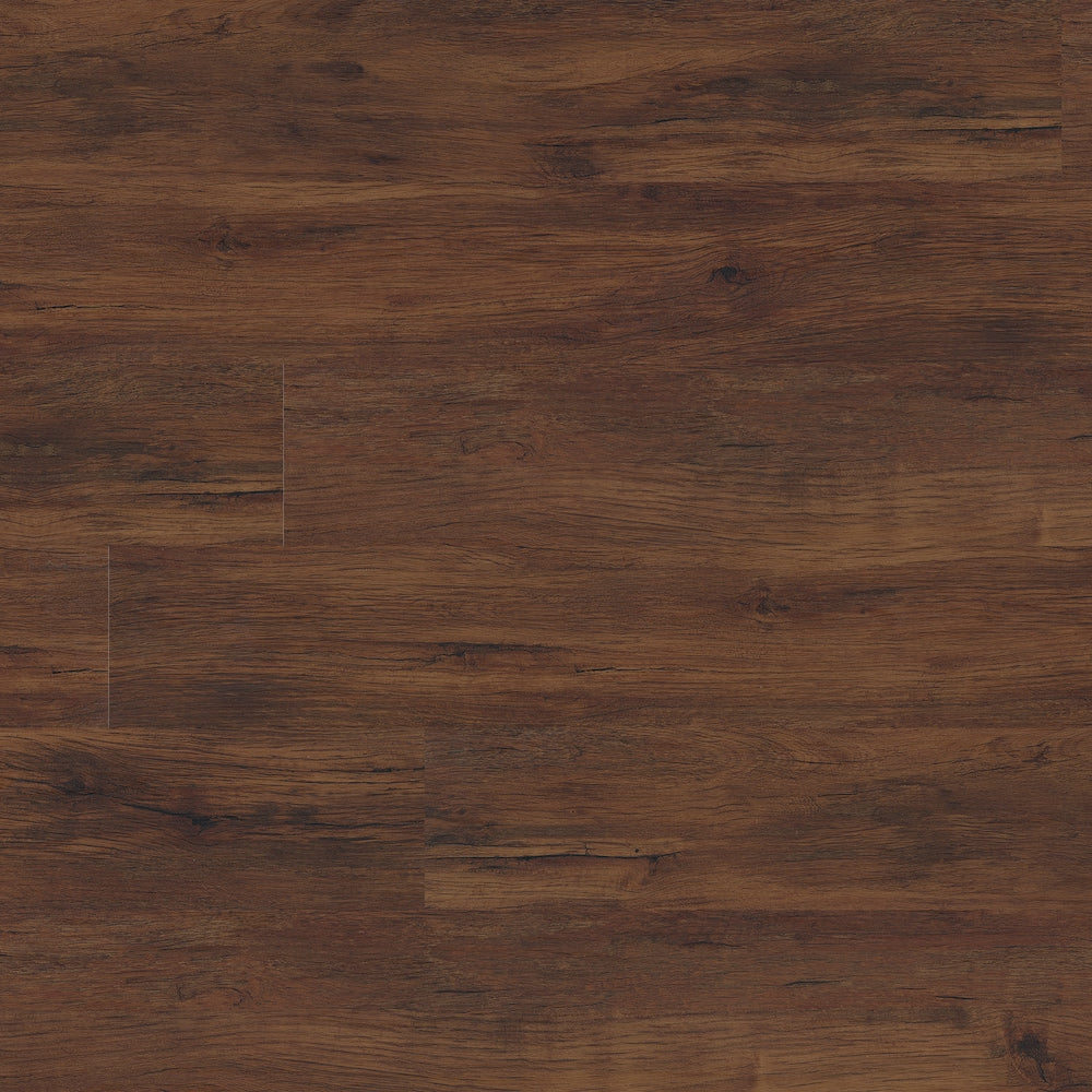 Plancher de vinyle de luxe Herritage Antique Mahogany 7,13 po x 48,03 po (19,02 pi2/boîte)
