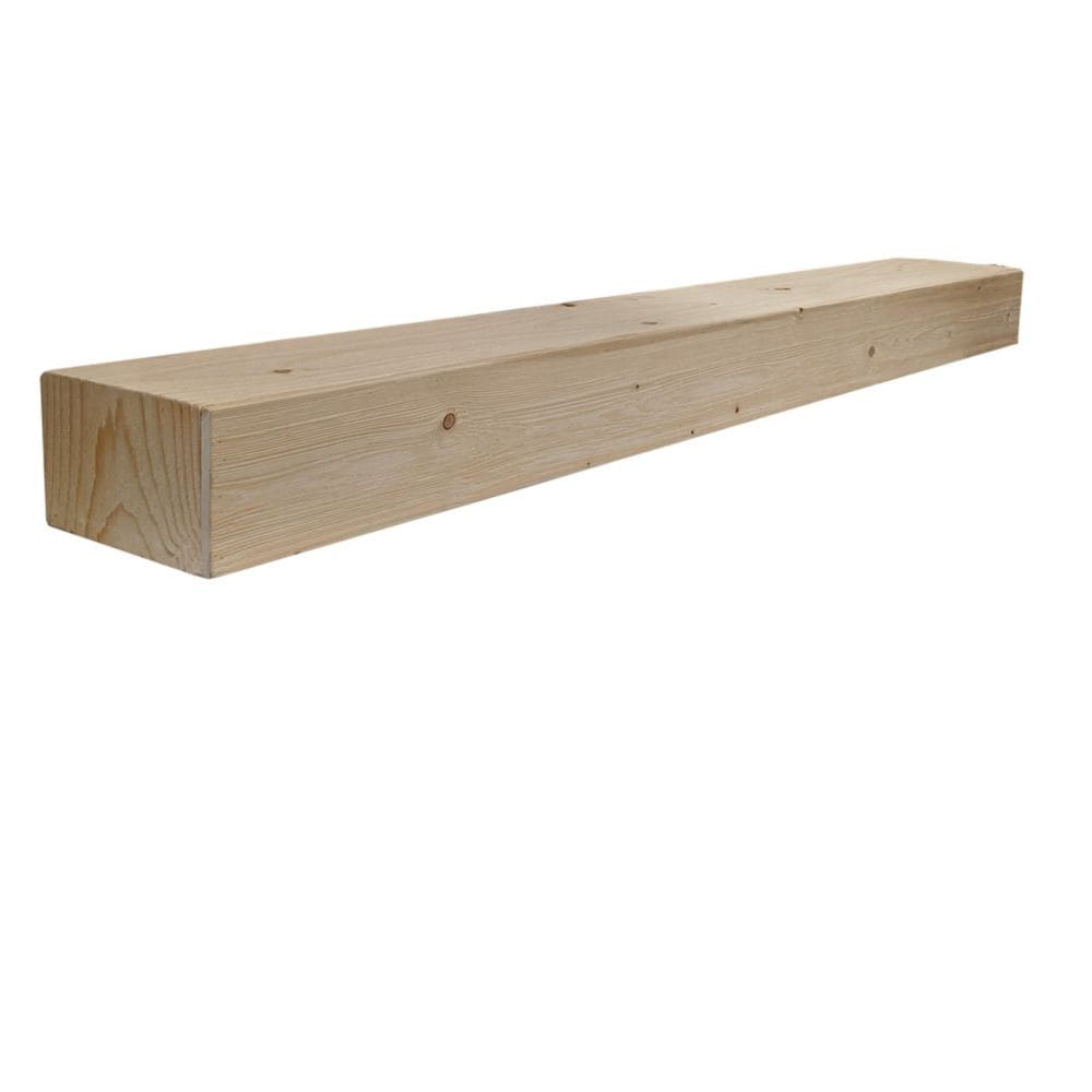 3.5/8-inch x 6.5/8-inch x 48-inch Softwood Mantel