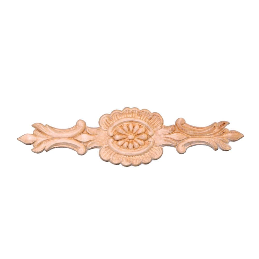 1/4-inch x 1.3/4-inch x 6.75-inch Unfinished Paintable Hardwood Decorative Accent Moulding in Tan