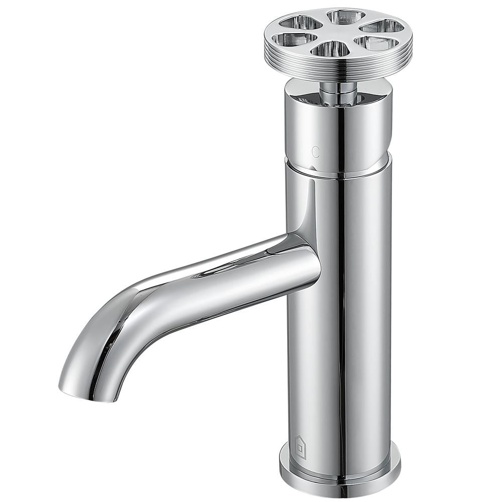 Robinet de salle de bain à levier unique de la série Nova en chrome