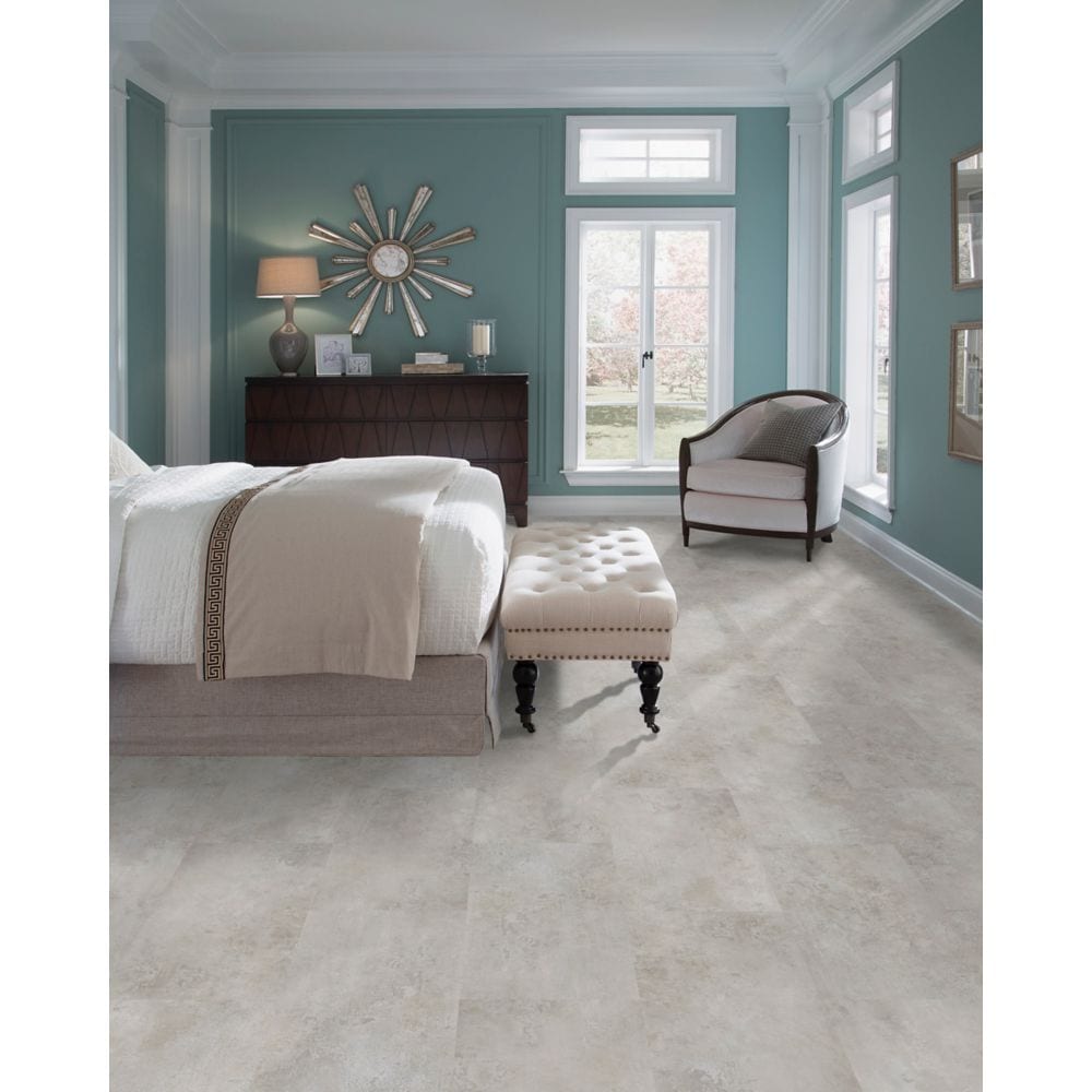 Mountain Mist Peel and Stick Vinyl Tile Flooring 12-inch x 24-inch