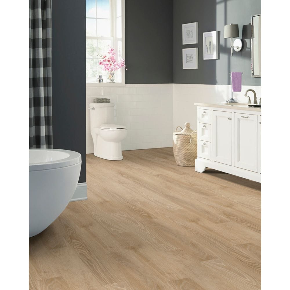 Salted Oak Peel and Stick Vinyl Plank Flooring 6-inch x 36-inch