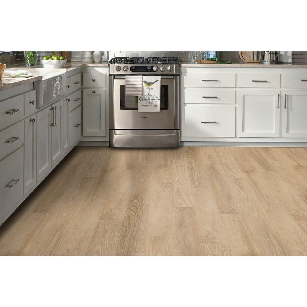 Salted Oak Peel and Stick Vinyl Plank Flooring 6-inch x 36-inch