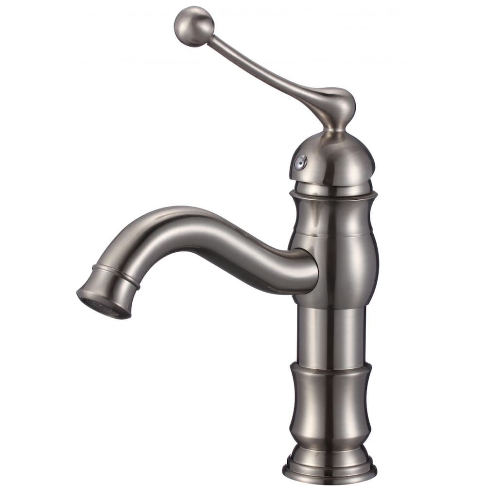 1 Hole CUPC Approved Lead Free Brass Faucet In Brushed Nickel Color AI-28739