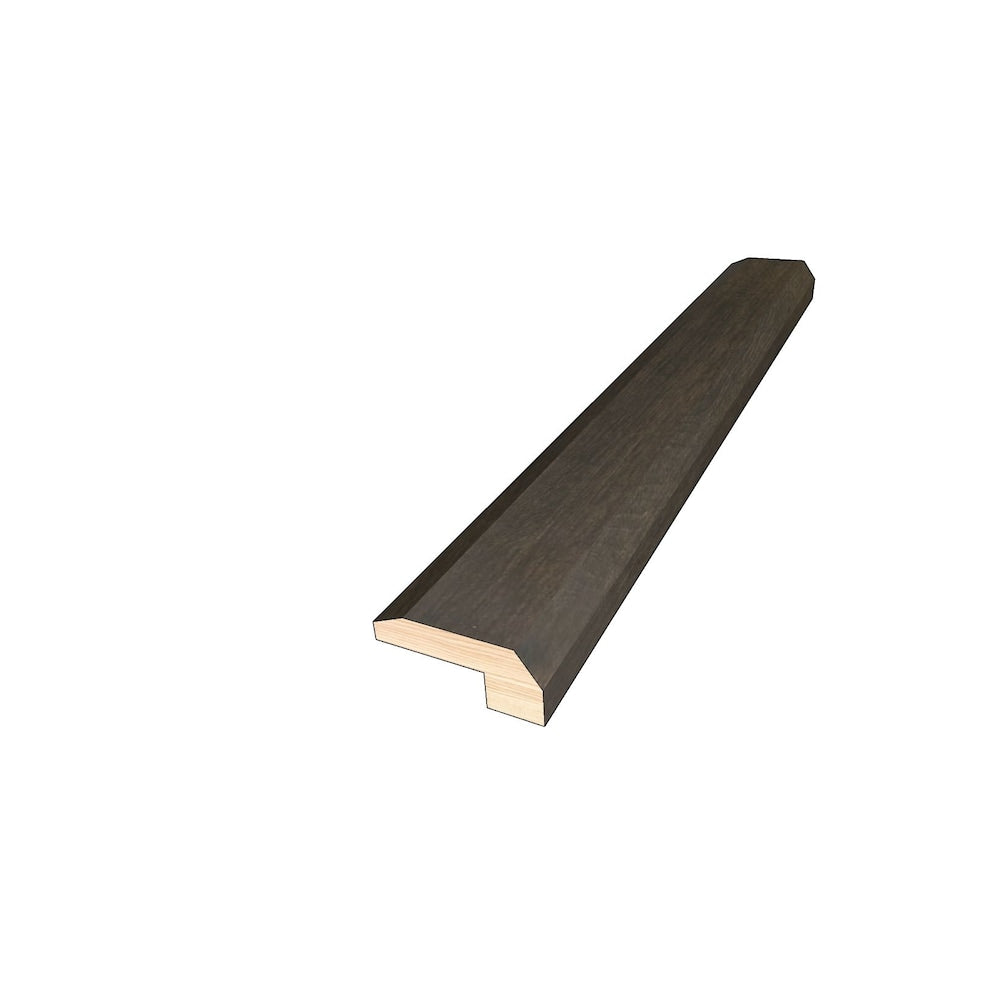 Tanned Leather 3/8-inch Thick x 2-inch Wide x 78-inch Length Hardwood Threshold