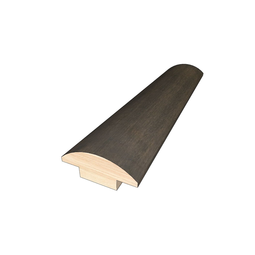 Tanned Leather 1/2-inch Thick x 2-inch Wide x 78-inch Length Hardwood T-Molding
