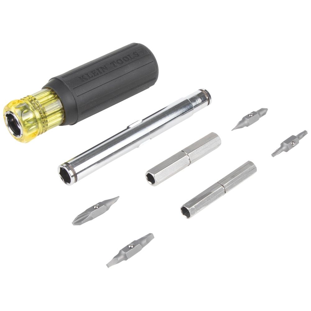 11-in-1 Magnetic Multi-bit Screwdriver/Nut Driver