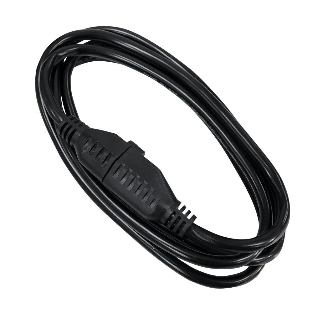 8 ft. 16 Gauge 13 Amps Indoor & Outdoor Light Duty Extension Cord, Black