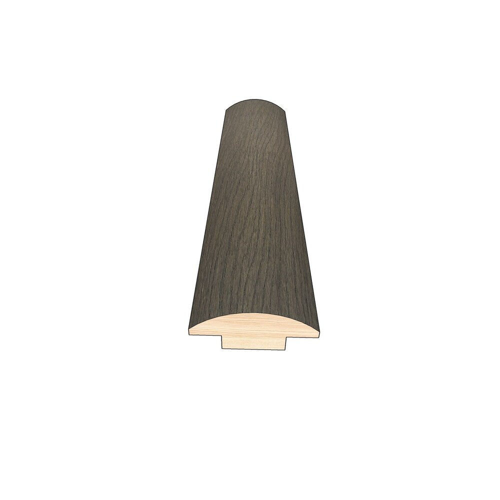 Thunder Grey 1/2-inch Thick x 2-inch Wide x 78-inch Length Hardwood T-Molding