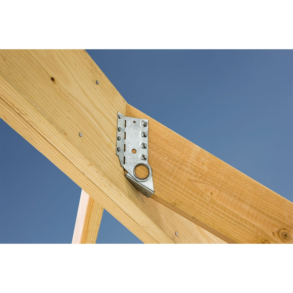 Support de cric inclinable/inclinable pour éclairage réglable à montage frontal LSSJ ZMAX pour 2x6, gauche