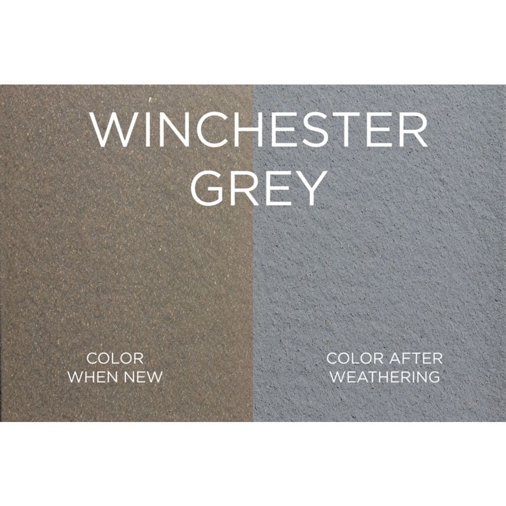 Ensemble de 5 panneaux de clôture Trex Horizons Winchester Grey de 6 pi x 8 pi