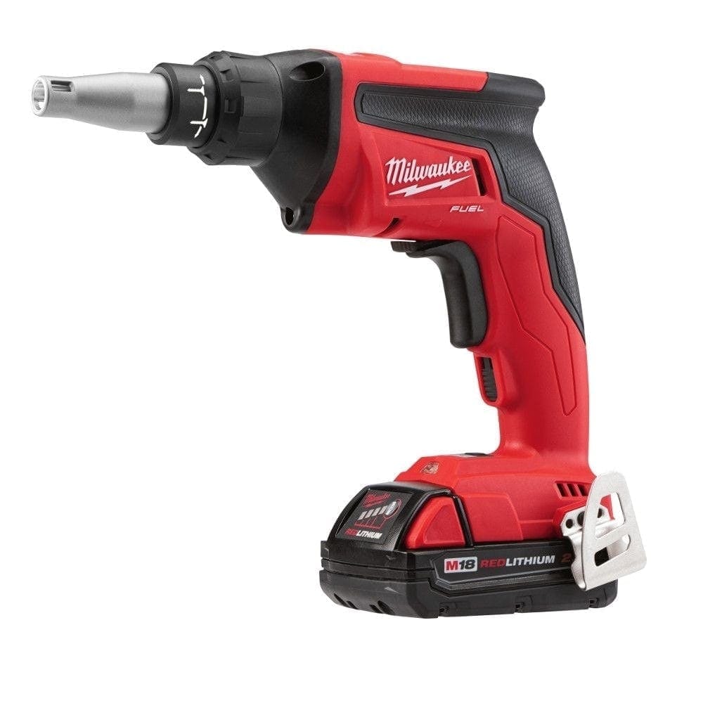 M18 FUEL Kit compact de pistolet à visser sans fil pour cloisons sèches au lithium-ion 18 V avec outil de découpe M18